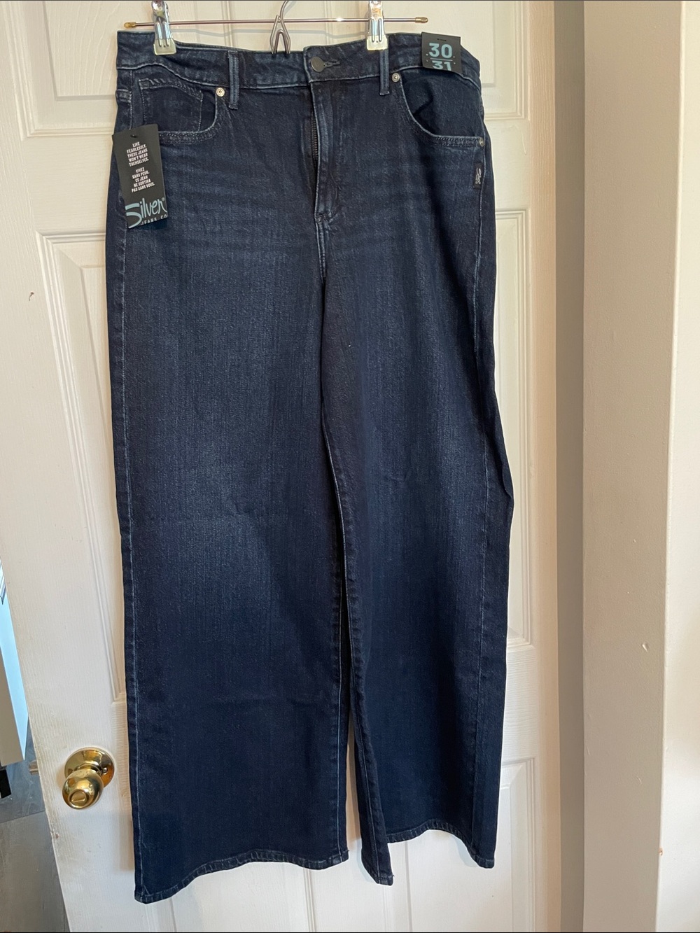 Silver Jeans Co. Isbister Wide Leg Jeans – Bijou – Size 30 x 31 – NWT